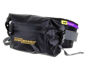 Torba nerka wodoszczelna z uchwytem na butelkę OverBoard Prolight 2l. Czarne nerki i saszetki OVERBOARD, bez wzorów, z materiału. Za 289,00 zł.