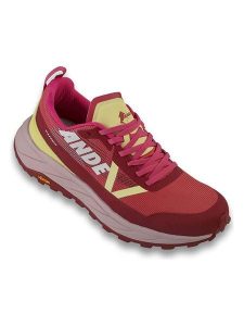 Ande Buty trekkingowe "Thunder" w kolorze czerwono-żółto-różowym rozmiar: 41. Czerwone buty trekkingowe Ande, bez zapięcia. Za 395,31 zł.