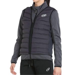 Anorack Parka Bullpadel Noia Woman. Czarne kurtki BULLPADEL, bez wzorów, bez kaptura. W wyprzedaży za 493,25 zł.