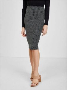 Orsay Spódnica w kolorze czarno-białym rozmiar: S. Czarne spódnice Orsay, s, bez wzorów, midi. Za 56,99 zł.