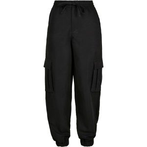 Spodnie damskie Urban Classic Twill. Czarne spodnie dresowe Urban Classics, bez wzorów. Za 237,00 zł.