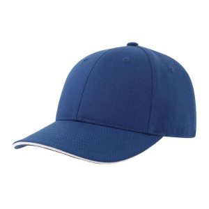 Czapka Unisex Dla Dorosłych Liberty Sandwich 6 Panel Sustainable Cap. Białe czapki ATLANTIS, bez wzorów. Za 47,99 zł.