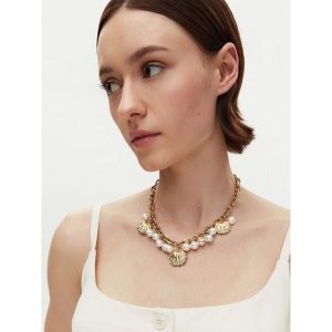 Naszyjnik Guess. Żółte naszyjniki Guess, złote. Za 309,99 zł.
