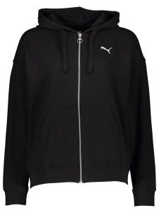 Puma Bluza "Her" w kolorze czarnym rozmiar: L. Czarne bluzy Puma, l, bez wzorów, bez kaptura. Za 153,71 zł.