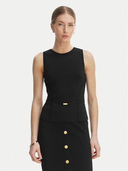 Marciano Guess Sweter G6GR23 Z0760 Czarny Regular Fit. Czarne swetry klasyczne Marciano Guess, xs, z wiskozy, bez kołnierzyka. Za 265,99 zł.