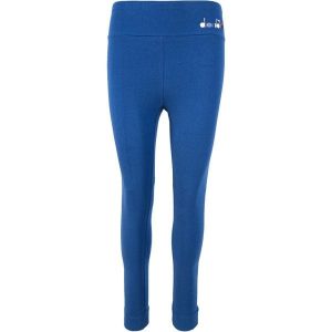 Legginsy damskie DIADORA L.LEGGINGS SPOTLIGHT. Niebieskie legginsy Diadora, bez wzorów, z bawełny. Za 49,99 zł.