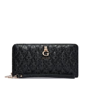 Portfel Guess. Czarne portfele Guess, z aplikacjami. Za 294,99 zł.