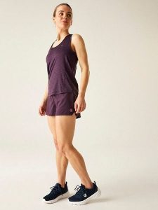 Dare 2b Szorty funkcyjne "Off Trail" w kolorze fioletowym rozmiar: 38. Różowe spodenki sportowe Dare 2b, bez wzorów, outdoorowe. Za 83,42 zł.