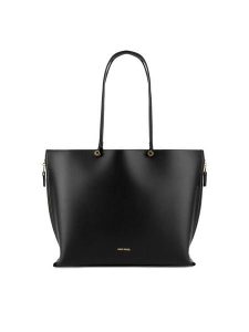 GINO ROSSI Torebka C-WEN-2 Czarny. Czarne torebki klasyczne Gino Rossi, bez wzorów, ze skóry, bez dodatków. Za 349,99 zł.