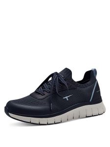 Tamaris Sneakersy w kolorze granatowym rozmiar: 38. Niebieskie trampki Tamaris, bez wzorów, bez zapięcia. Za 202,03 zł.