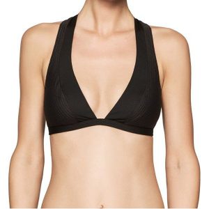 Calvin Klein Stroje Kąpielowe Biustonosz Cross-Back Plunge Bralette-Rp Kw0Kw00139-001 Czarny (Rozmiar M). Bikini marki Calvin Klein. W wyprzedaży za 191,00 zł.