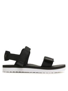 Columbia Sandały Via BL8473 Czarny. Czarne buty trekkingowe Columbia, z materiału, bez zapięcia. Za 189,99 zł.