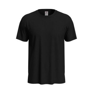 Koszulka Unisex Dla Dorosłych Z Klasycznym, Organicznym Dekoltem. Niebieskie bluzki STEDMAN, xl, bez wzorów, klasyczne, bez kołnierzyka, bez ramiączek. Za 45,99 zł.