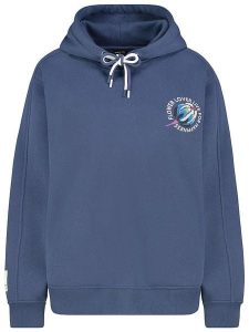 Sublevel Bluza w kolorze niebieskim rozmiar: S. Niebieskie bluzy Sublevel, s, bez wzorów, z kapturem. Za 118,56 zł.