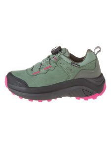 CMP Buty turystyczne "Juukat Low" w kolorze zielono-różowym rozmiar: 39. Zielone buty trekkingowe CMP, z materiału, bez zapięcia. Za 368,73 zł.
