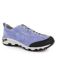 Kimberfeel Skórzane buty turystyczne "Belinda" w kolorze fioletowym rozmiar: 39. Różowe buty trekkingowe Kimberfeel, bez zapięcia. Za 347,99 zł.