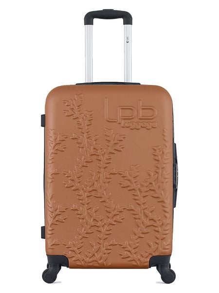 Les P´tites Bombes Walizka w kolorze jasnobrązowym - 41 x 65 x 26 cm rozmiar: onesize. Brązowe walizki bez wzorów, z materiału. Za 195,99 zł.