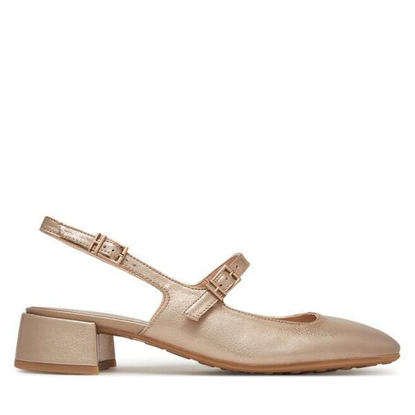 Czółenka Hispanitas. Żółte czółenka Hispanitas, bez wzorów, bez obcasa, bez zapięcia. Za 319,99 zł.