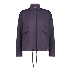 Damski sweter z dzianiny CMP. Fioletowe swetry klasyczne CMP, z dzianiny, bez kołnierzyka. Za 356,00 zł.