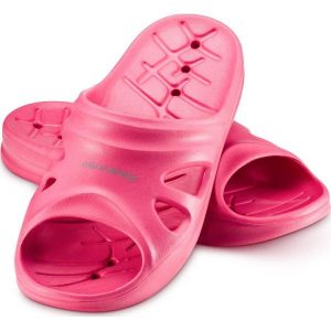 Klapki basenowe dla dorosłych Aqua Speed Florida. Niebieskie klapki Aqua-Speed, bez wzorów, bez obcasa. Za 49,00 zł.