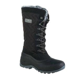 Buty Zimowe Damskie Nietos. Czarne buty zimowe CMP, bez obcasa, bez zapięcia. Za 505,99 zł.