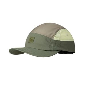 Czapka 5-panelowa Buff Go Domus. Zielone czapki Buff, bez wzorów, z materiału, sportowe. Za 139,99 zł.
