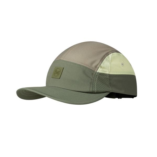 Czapka 5-panelowa Buff Go Domus. Zielone czapki Buff, bez wzorów, z materiału, sportowe. Za 139,99 zł.
