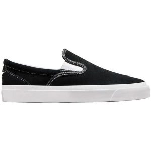 Adidasy Converse One Star Cc Slip Pro, Dla obu płci. Czarne buty sportowe Converse, bez wzorów, z zamszu, bez zapięcia. Za 390,00 zł.