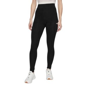 Legginsy Damskie Benndorf. Czarne legginsy Fila, bez wzorów, z bawełny. Za 99,00 zł.