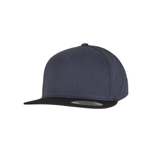Czapka 5-panelowa Flexfit Classic. Czerwone czapki FLEXFIT, bez wzorów, z materiału, eleganckie. Za 124,00 zł.