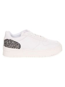 Twinset Sneakersy w kolorze srebrno-biało-czarnym rozmiar: 41. Białe trampki Twinset, bez wzorów, bez zapięcia. Za 180,06 zł.