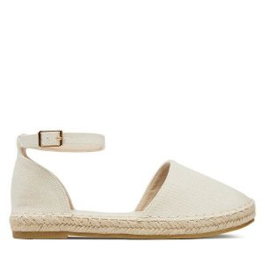 Espadryle DeeZee. Brązowe espadryle DeeZee, bez wzorów, bez obcasa. Za 119,99 zł.