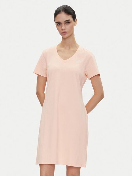 DKNY Sport Sukienka codzienna DP5D4902 Pomarańczowy Regular Fit. Brązowe kombinezony DKNY Sport, s, bez wzorów, z bawełny, sportowe, bez kołnierzyka, bez ramiączek. Za 123,99 zł.