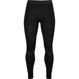 Damskie legginsy Hummel Seamless. Czarne legginsy Hummel, bez wzorów, z materiału. Za 100,00 zł.