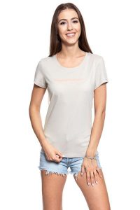 MUSTANG T SHIRT DAMSKI Alexia C Print 1009055 4025. Szare t-shirty Mustang, s, bez wzorów, bez kołnierzyka, bez ramiączek. W wyprzedaży za 39,99 zł.