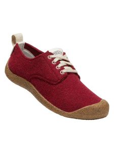 Keen Sneakersy "Mosey Derby" w kolorze czerwonym rozmiar: 41. Czerwone trampki Keen, bez wzorów, z materiału, bez zapięcia. Za 158,10 zł.