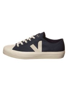 Veja Sneakersy "Wata II Low" w kolorze kremowo-granatowym rozmiar: 40. Brązowe trampki Veja, bez wzorów, bez zapięcia. Za 430,46 zł.