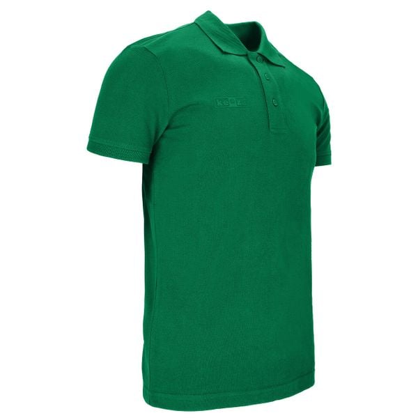 Koszulka Polo KEEZA Velve. Zielone bluzki KEEZA, bez wzorów, sportowe, bez kołnierzyka, bez ramiączek. Za 68,00 zł.