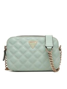 Guess Torebka Giully II HWBQ96 73140 Zielony. Zielone torebki klasyczne Guess, z aplikacjami, ze skóry, bez dodatków. Za 549,99 zł.