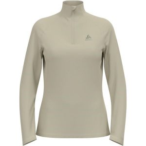 Bluza damska Odlo ESSENTIAL 1/2 ZIP Mid layer. Zielone bluzy ODLO, bez wzorów, bez kaptura. W wyprzedaży za 251,99 zł.