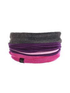 Buff Szal-koło w kolorze jasnoróżowo-fioletowym - szer. 21 cm rozmiar: onesize. Różowe szaliki Buff, bez wzorów, z polaru. Za 88,85 zł.