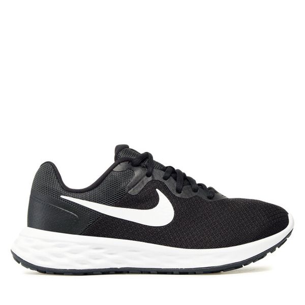 Buty do biegania Nike. Czarne buty sportowe Nike, bez wzorów, bez zapięcia, do biegania, Nike Revolution. Za 239,99 zł.
