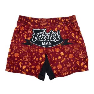 Spodenki treningowe Fairtex MMA Fightshort Breeze. Czerwone szorty FAIRTEX, bez wzorów, sportowe. Za 289,99 zł.
