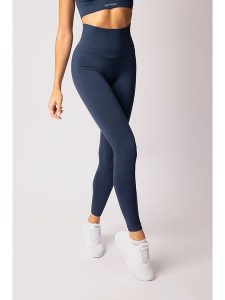 Spaio Legginsy sportowe "Adapt" w kolorze niebieskim rozmiar: XS. Niebieskie legginsy Spaio, xs, bez wzorów, z materiału, outdoorowe. Za 148,95 zł.