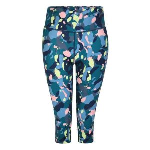 Legginsy damskie fitness Dare 2B Influential. Niebieskie legginsy Dare 2b, bez wzorów, z elastanu. W wyprzedaży za 80,85 zł.
