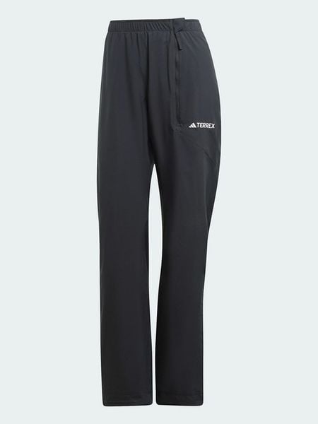 Adidas Spodnie przeciwdeszczowe w kolorze czarnym rozmiar: 44. Czarne spodnie dresowe ADIDAS, bez wzorów. Za 195,95 zł.