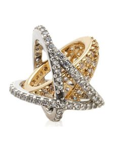 Pandora Pozłacany charms z cyrkoniami rozmiar: onesize. Szare zawieszki Pandora, z cyrkonią, pozłacane. Za 232,78 zł.