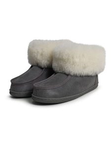 Kaiser Naturfellprodukte Kapcie wełniane "Oslo" w kolorze szarym rozmiar: 36. Szare kapcie Kaiser Naturfellprodukte, bez wzorów, z wełny. Za 230,59 zł.