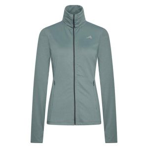 Damska bluza dresowa Euro-Star Elena. Zielone kurtki EURO-STAR, bez wzorów, z dresówki, bez kaptura. Za 437,50 zł.