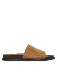 Vagabond Shoemakers Klapki Effie 5922-440-08 Brązowy. Brązowe klapki Vagabond Shoemakers, bez wzorów, ze skóry, bez obcasa. Za 409,99 zł.